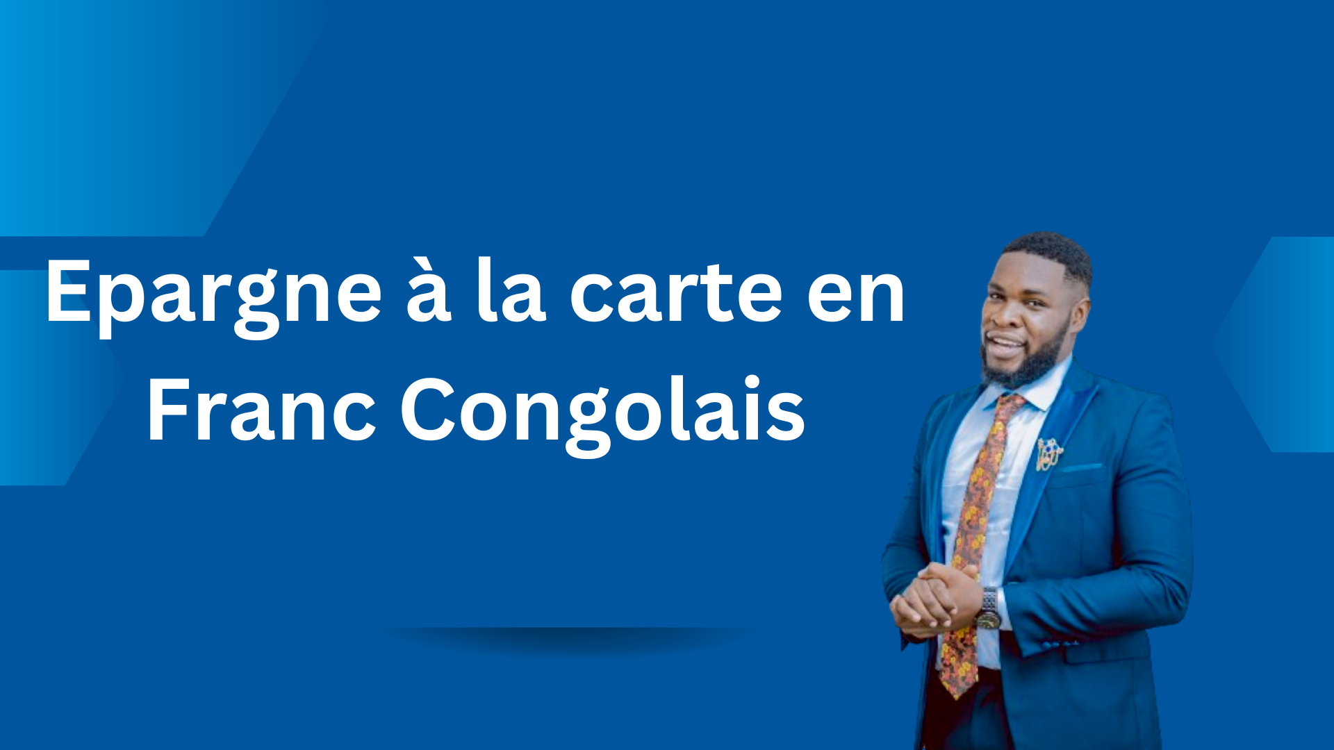 Epargne à la carte en
                            Franc Congolais